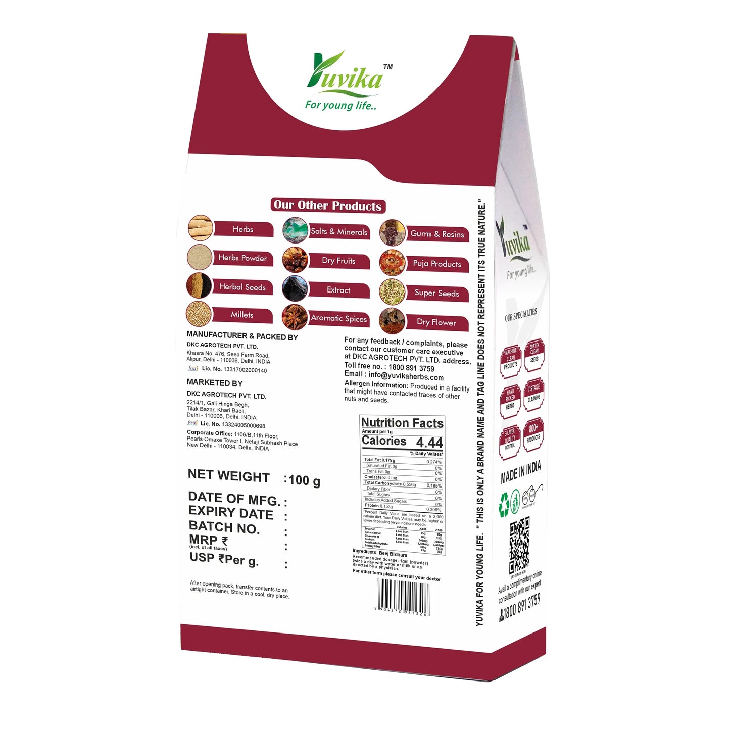 Beej Bidhara Asli Benefits