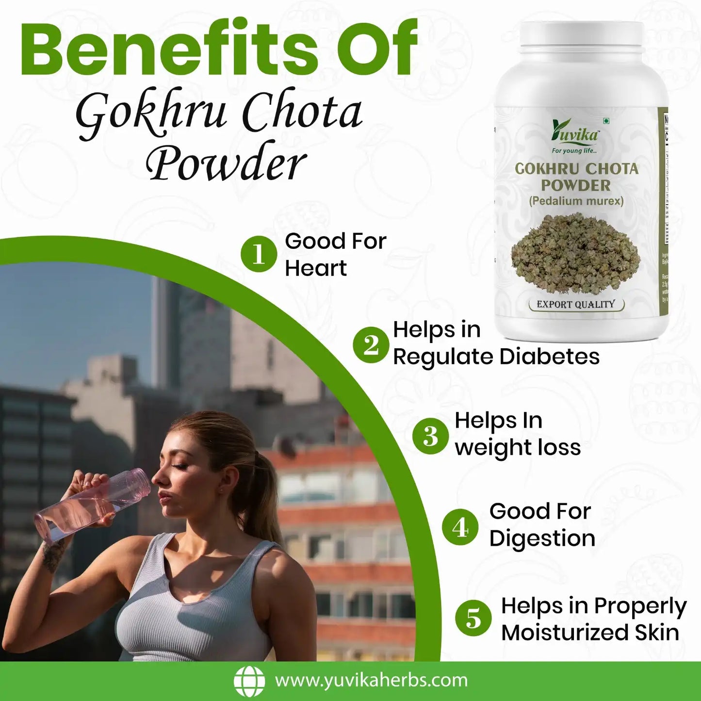 Gokhru Chota Powder