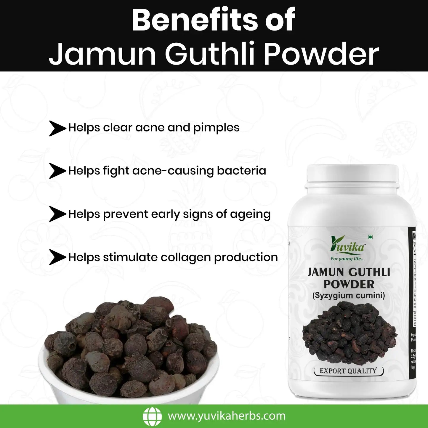 Jamun Guthli Powder