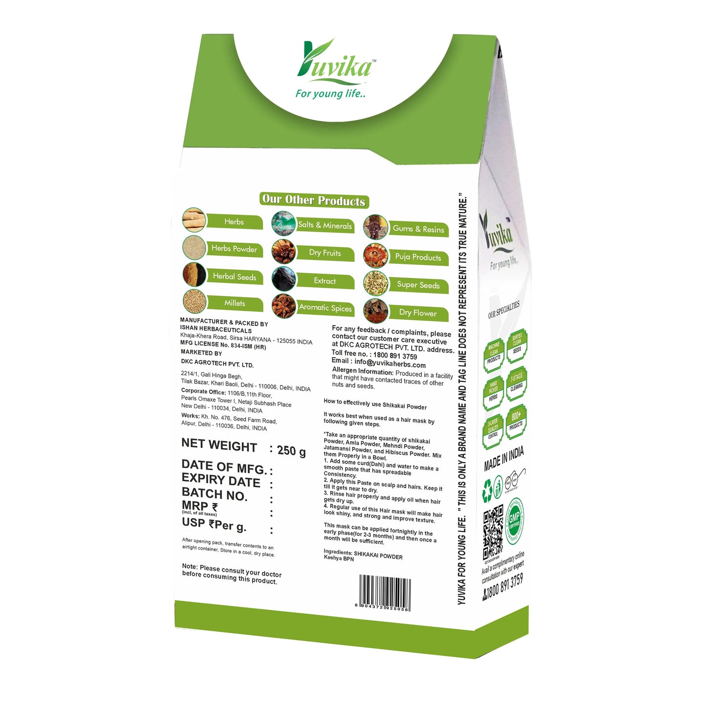 Shikakai Powder Benefits