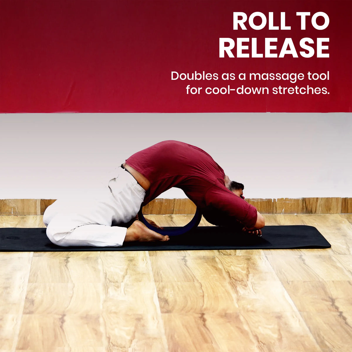 Yoga Wheel (13" Dia x 6" W)