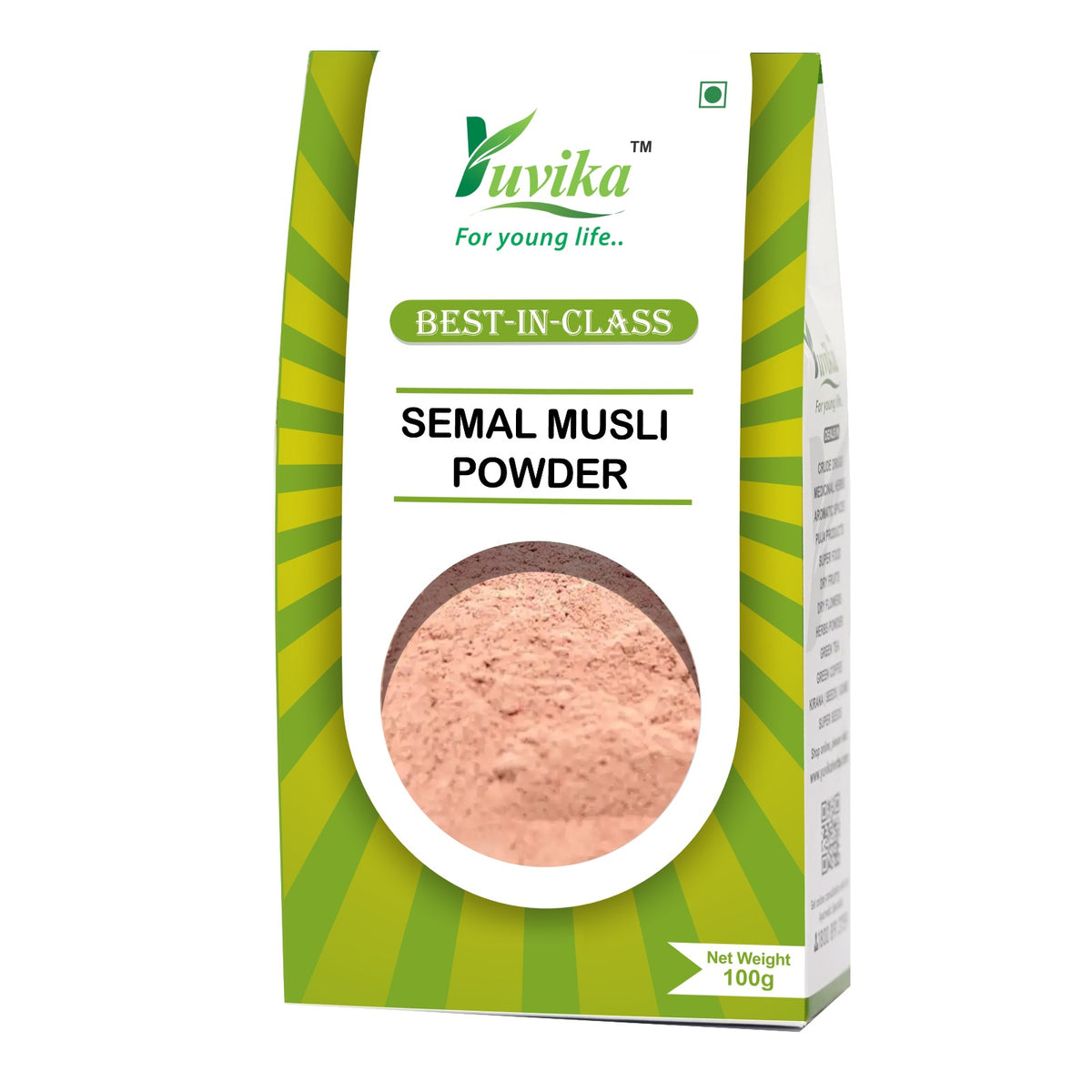 Semal Musli Powder - Simbal - Bombax Malabaricum Dc - Silk Cotton Root ...