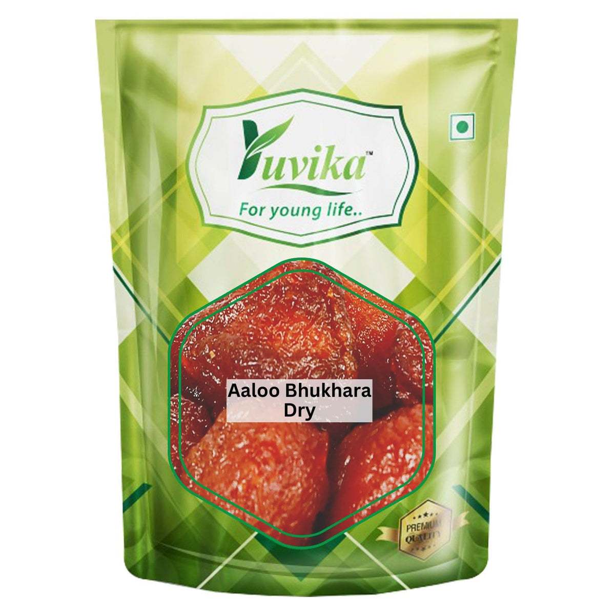 YUVIKA Aloo Bukhara Dry - Subgenus Prunus - Dried Plum (1kg)
