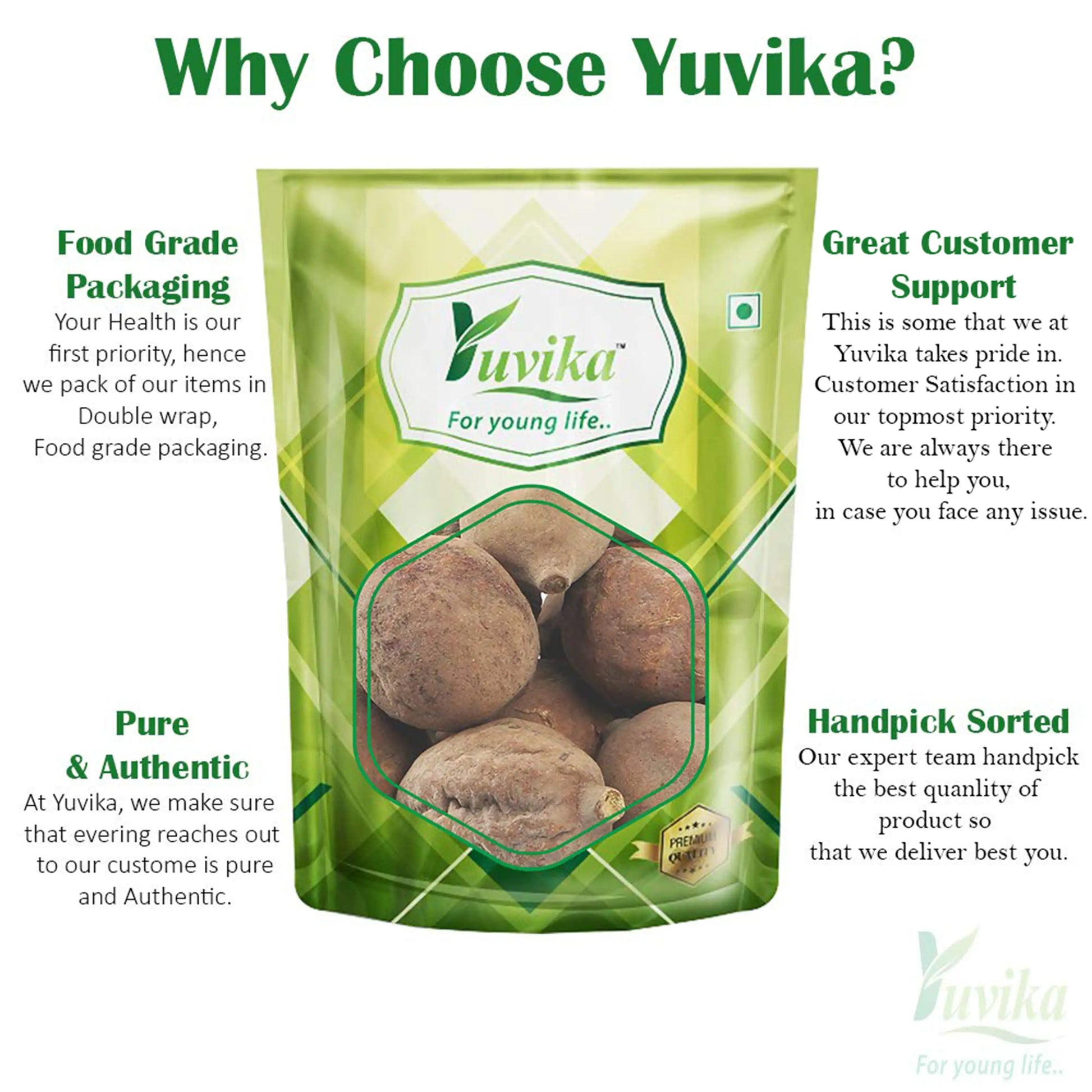 Why Choose Yuvika Bahera Sabut