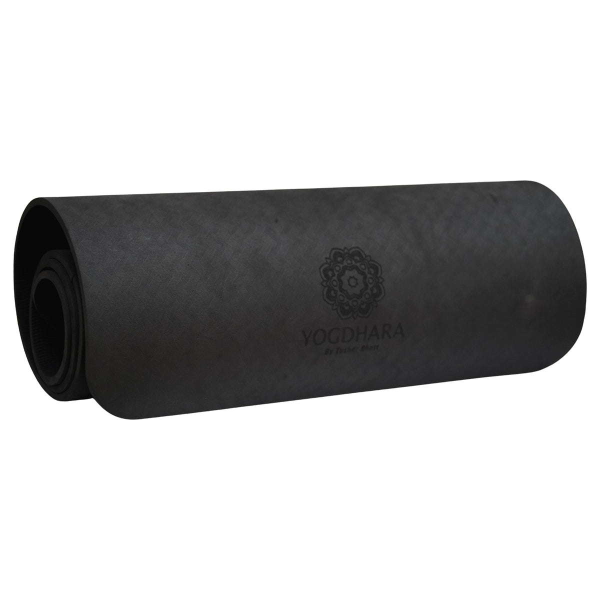 Black Yoga Mat (8mm)