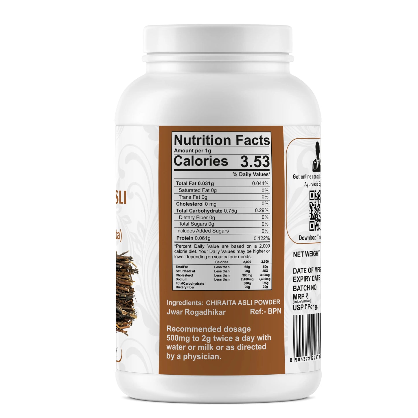 Chiraita Asli Powder