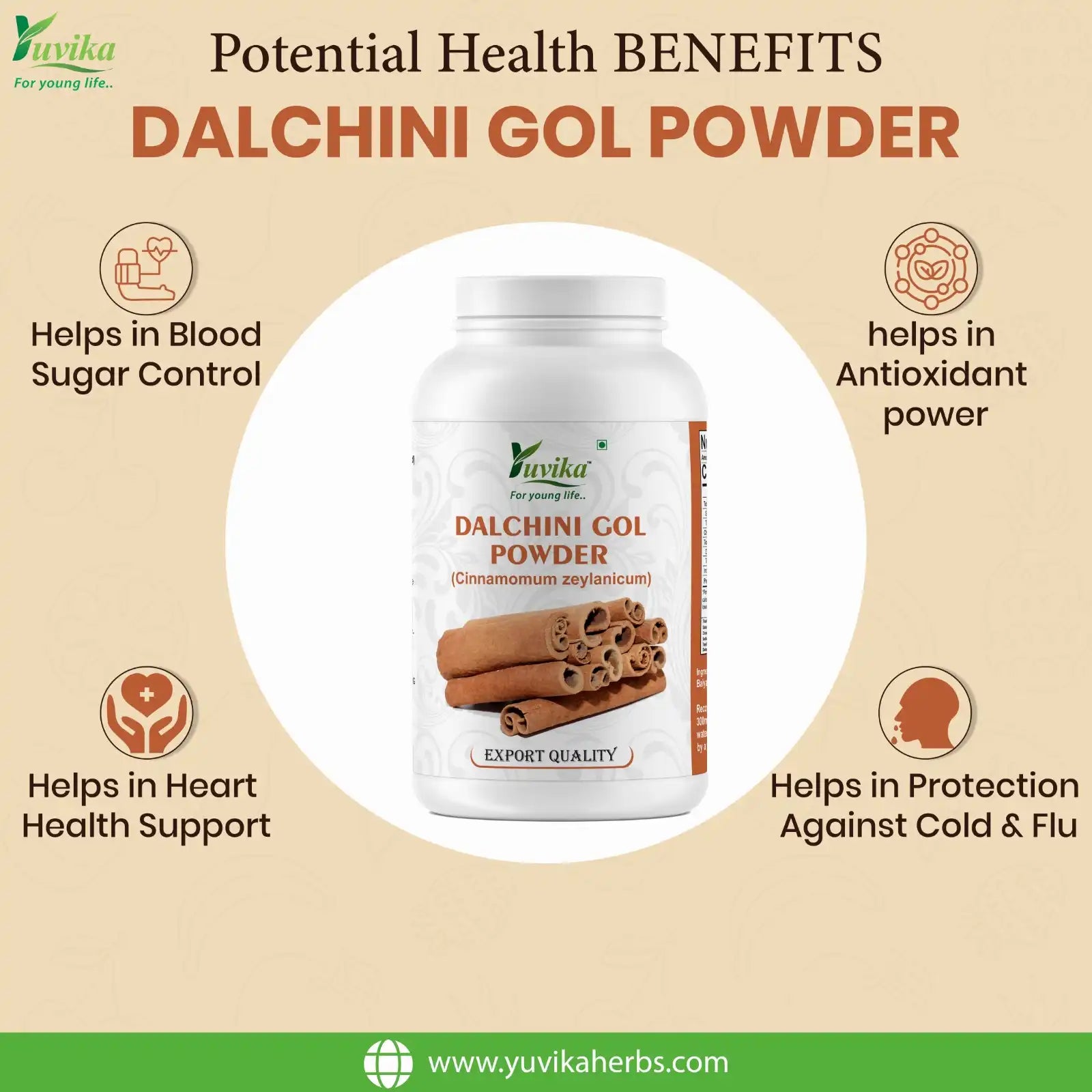 Dalchini Gol Powder
