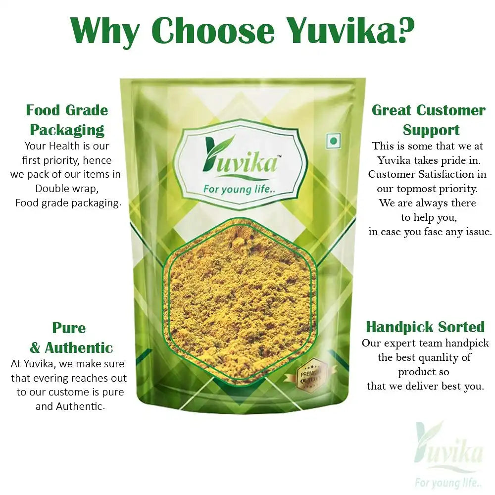 Why Choose Yuvika Daru Haldi Chilka Powder