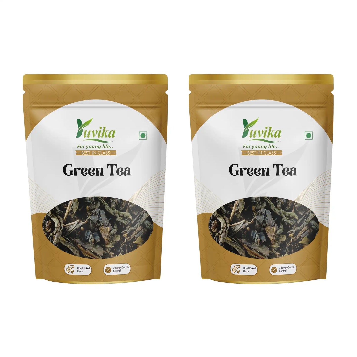 हरी चाय की पत्तियाँ