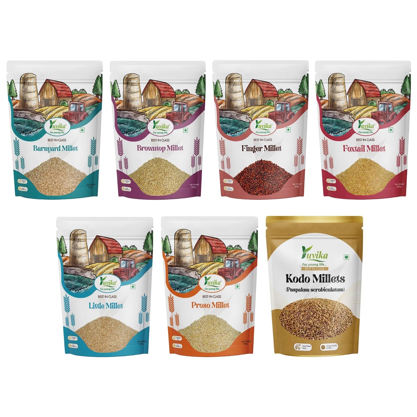 7 Millets Combo