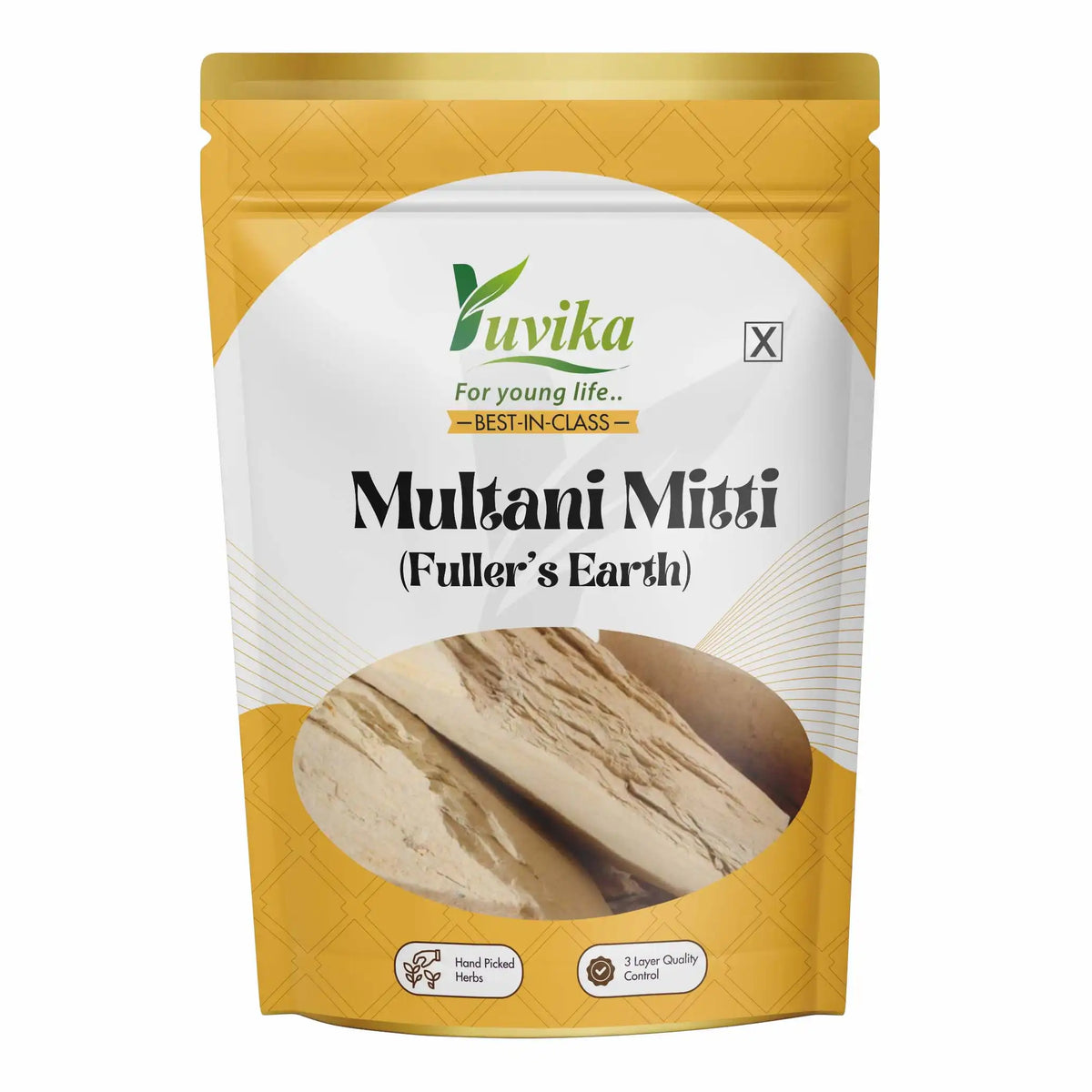Multani Ranksa Multani Mitti - Fullers Earth - Multani Soil – Yuvika Herbs Ayurveda