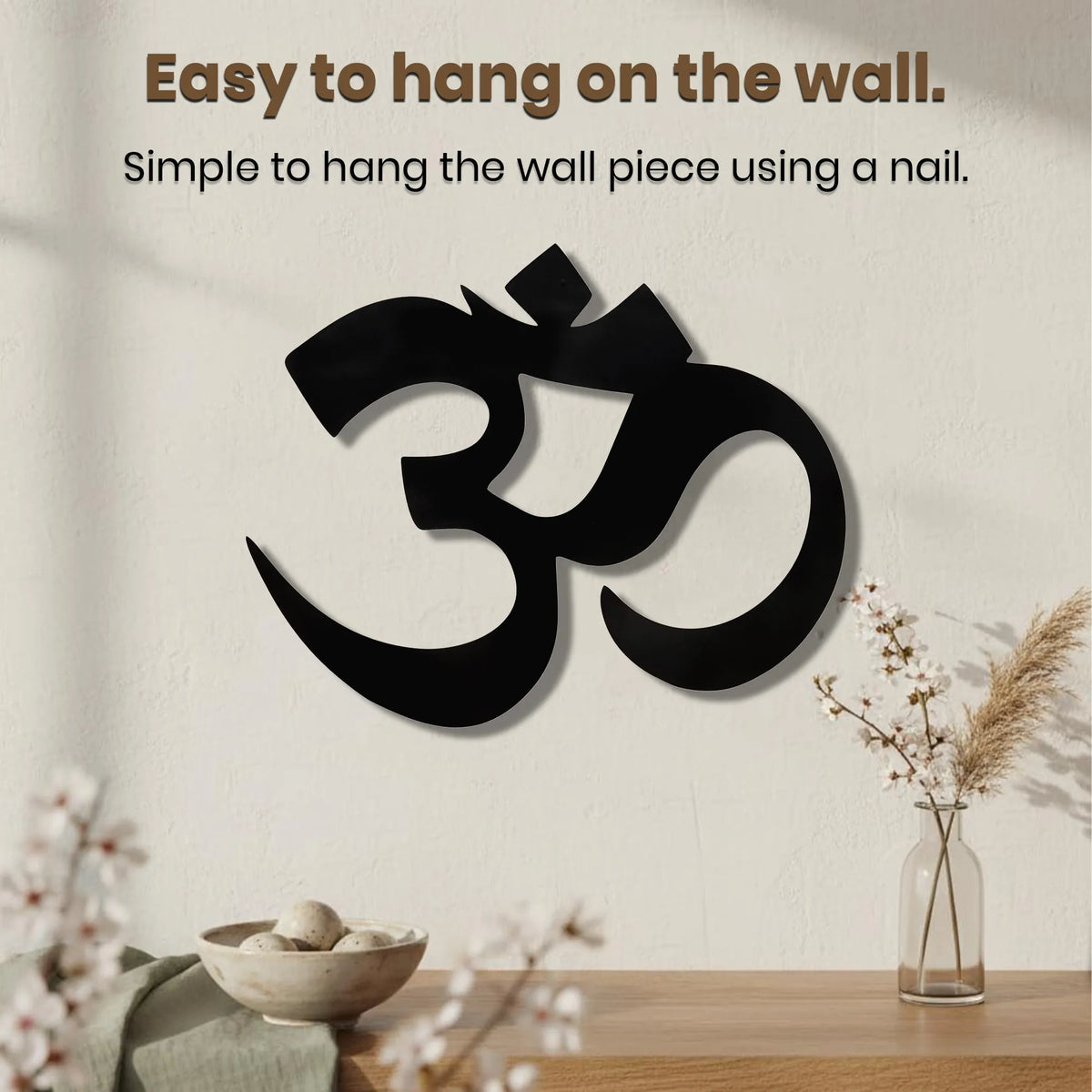 Aum Wall Design (Wooden MDF)
