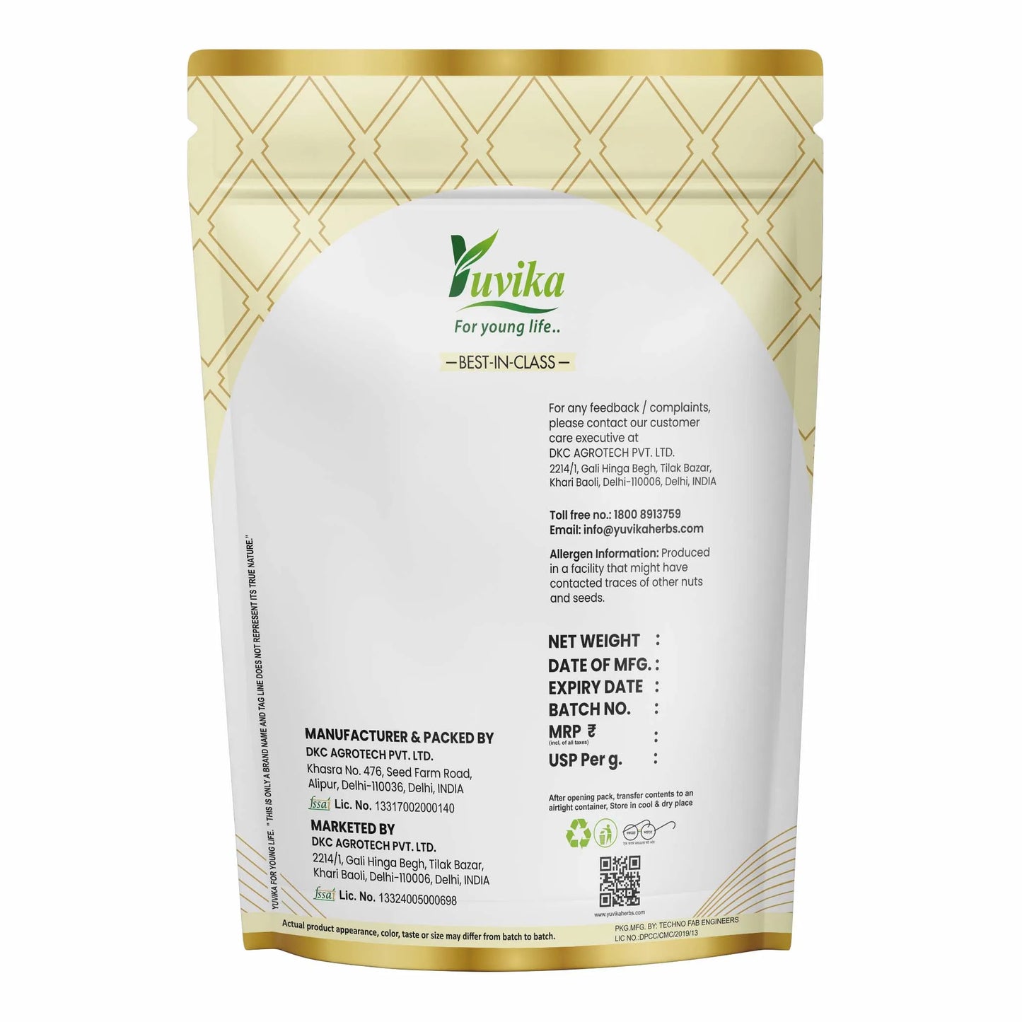 Powder Back 800g