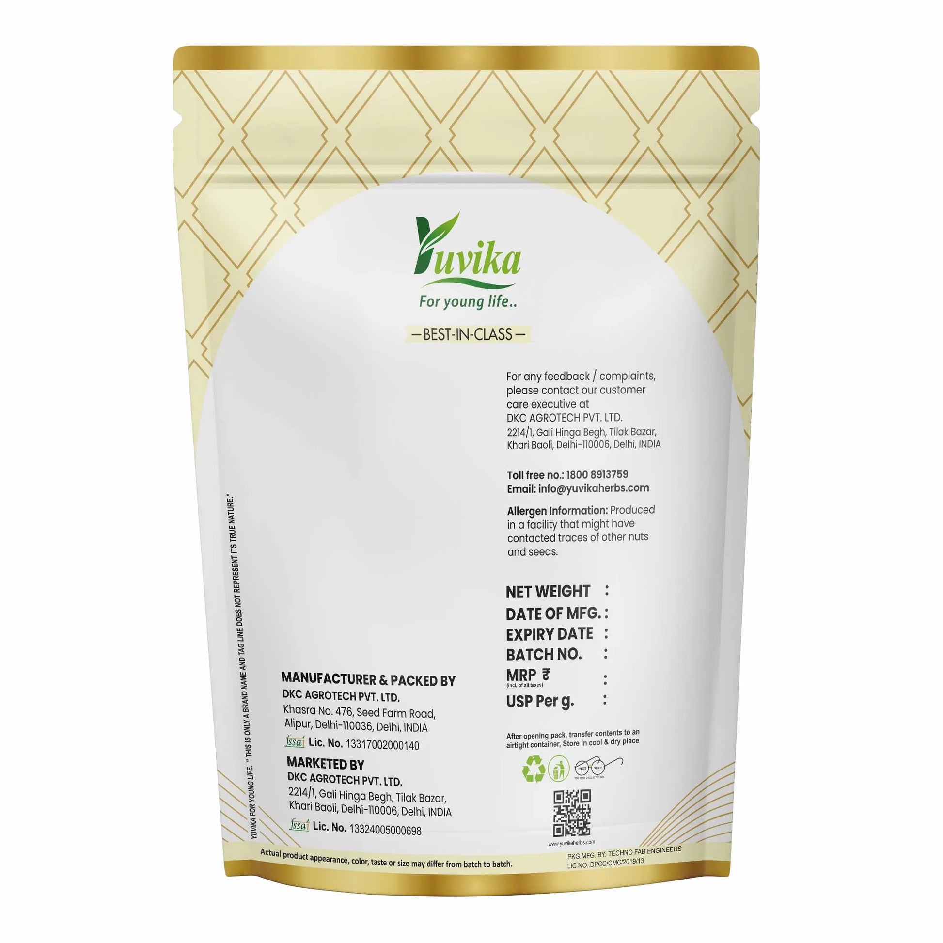 Powder Back 800g