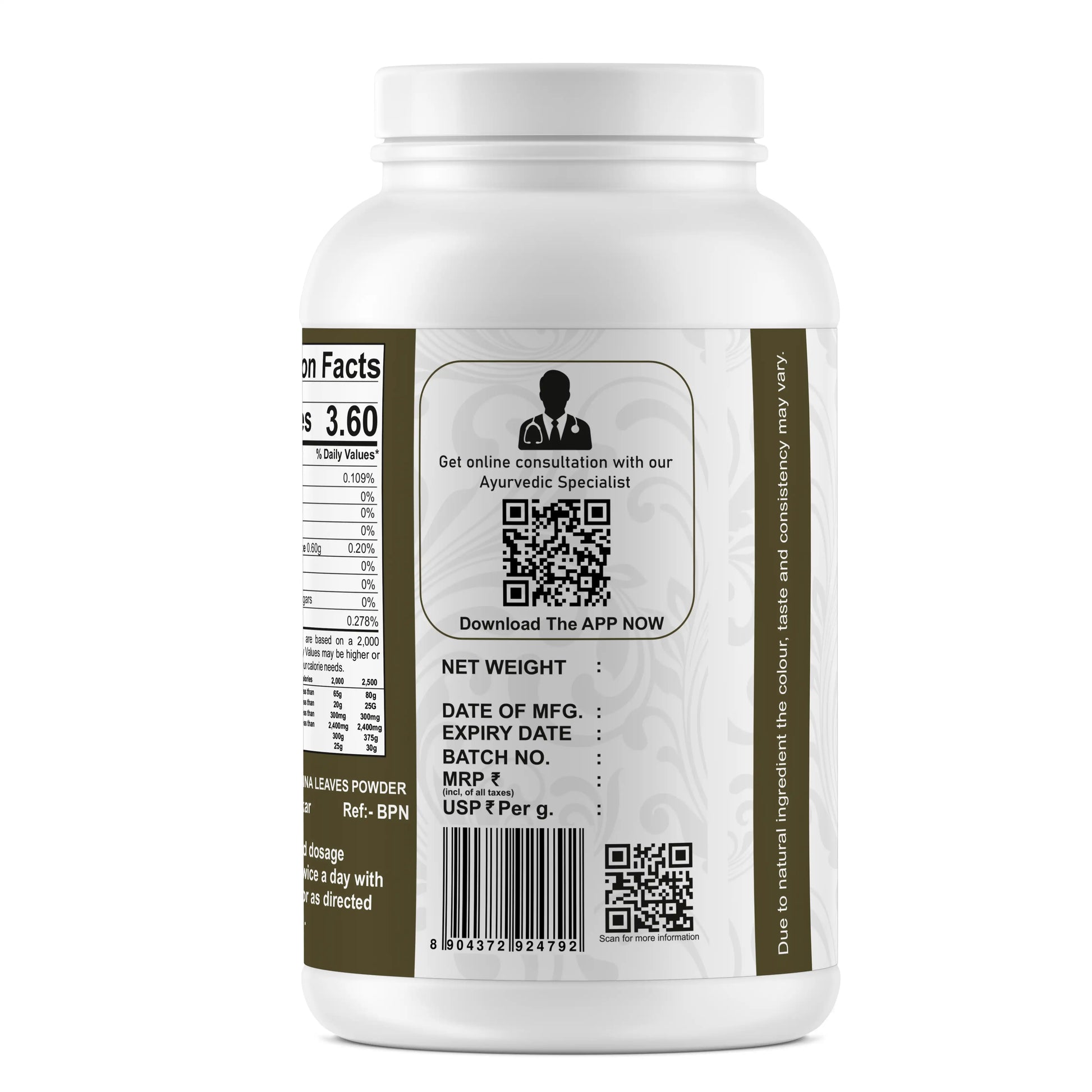 Yuvika Senna Leaves Powder