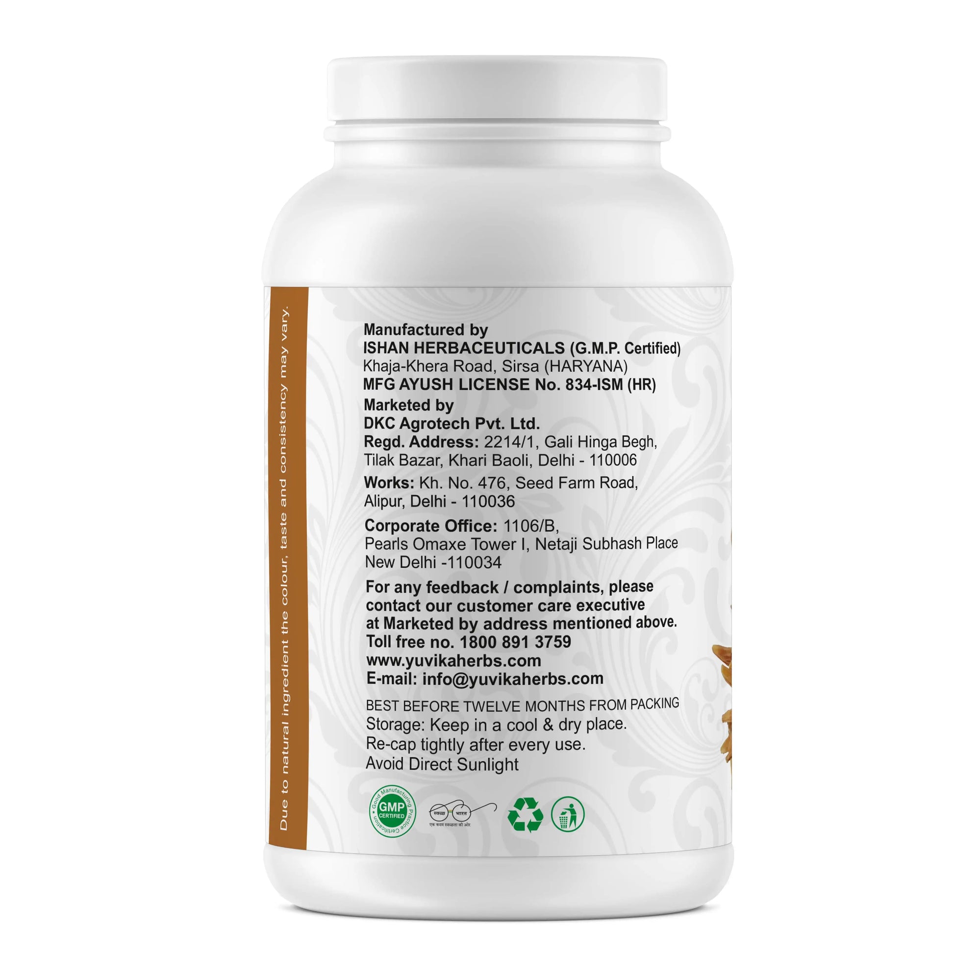 Yuvika Sitawar Pili Powder