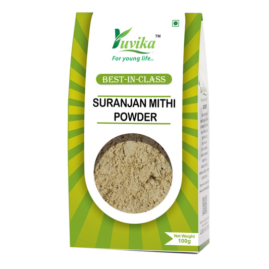 Suranjaan Mithi Powder - Suranjan Sweet Powder - Colchicum Luleum (100g) YUVIKA