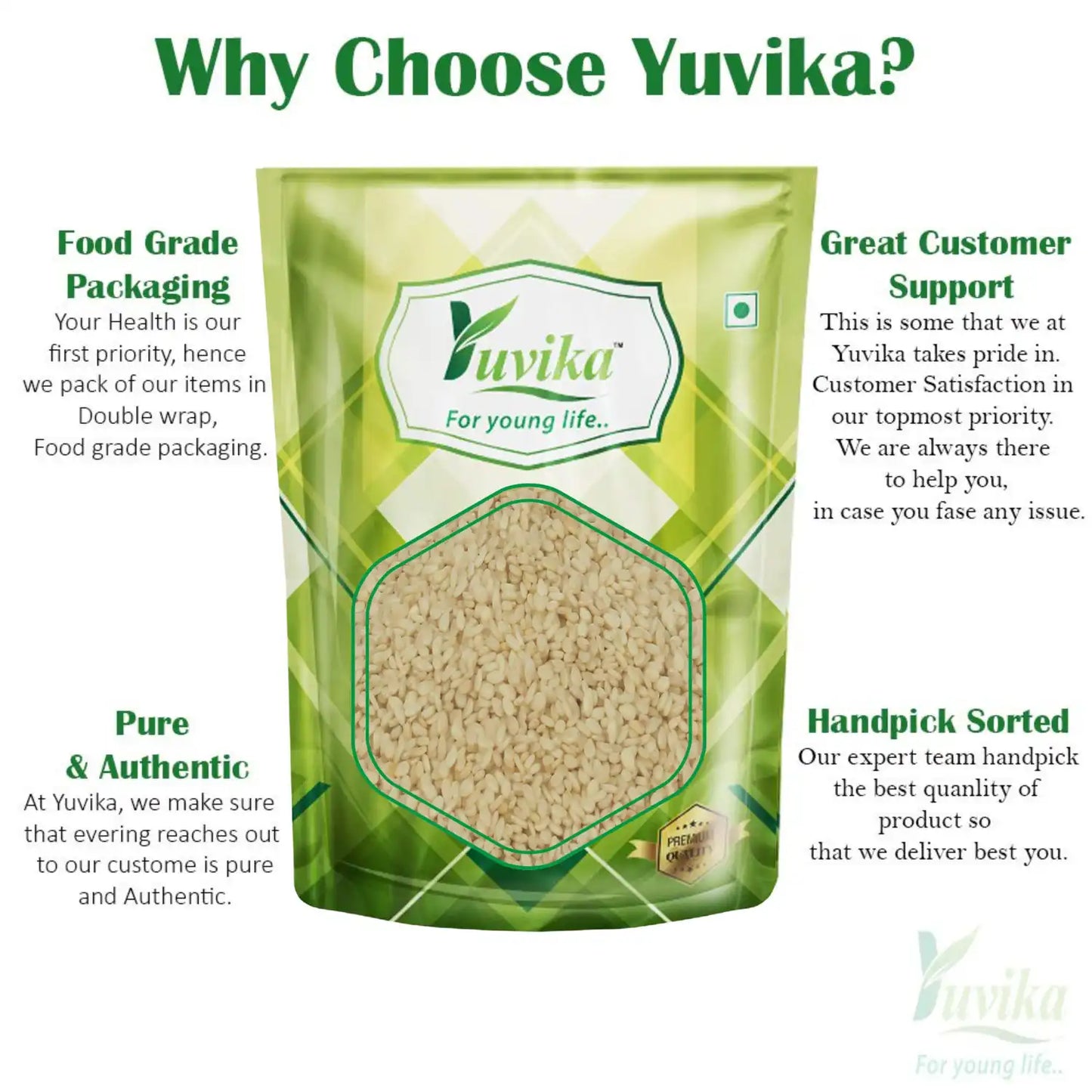 Choose Yuvika Til Safed