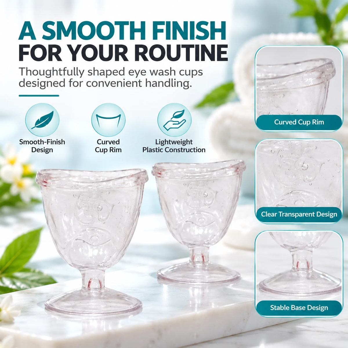 Eye Wash Cups (Set of 2)