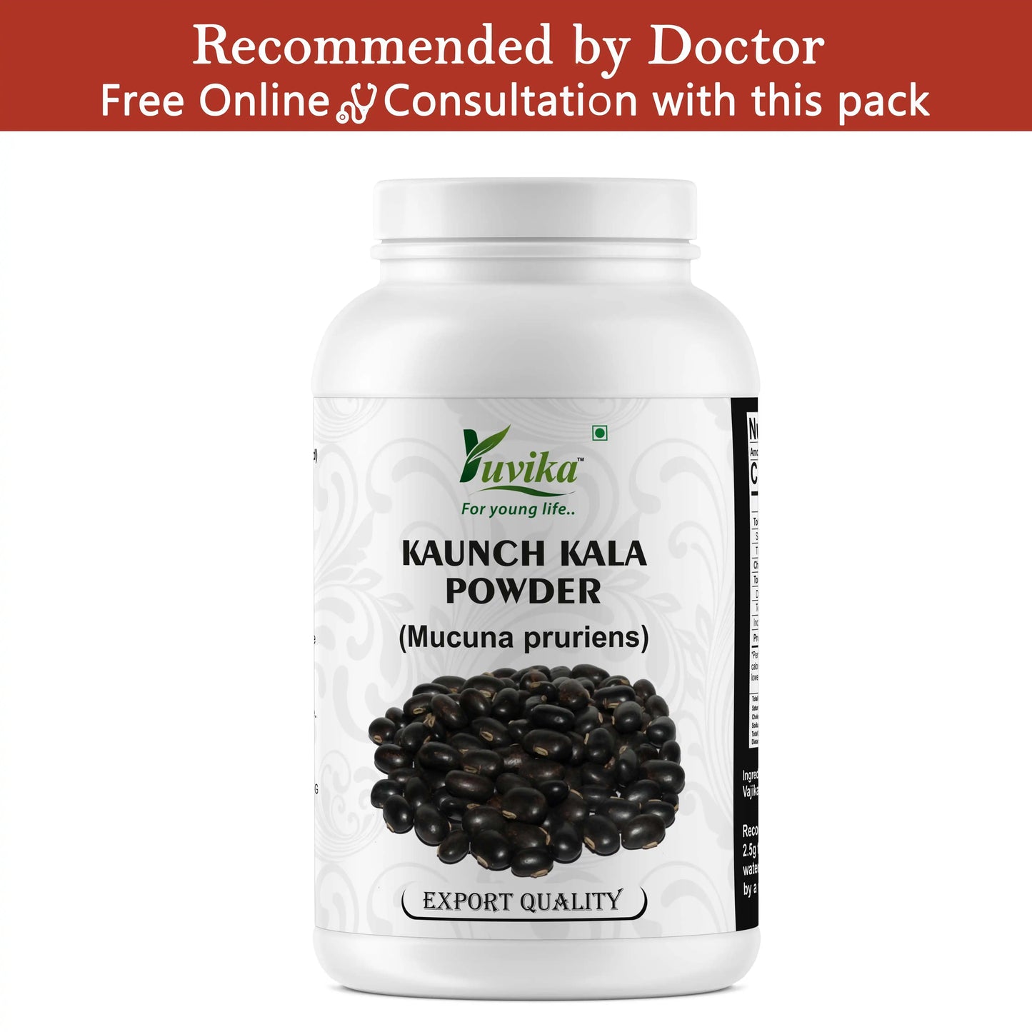 Kaunch Kala Powder Pet Jar