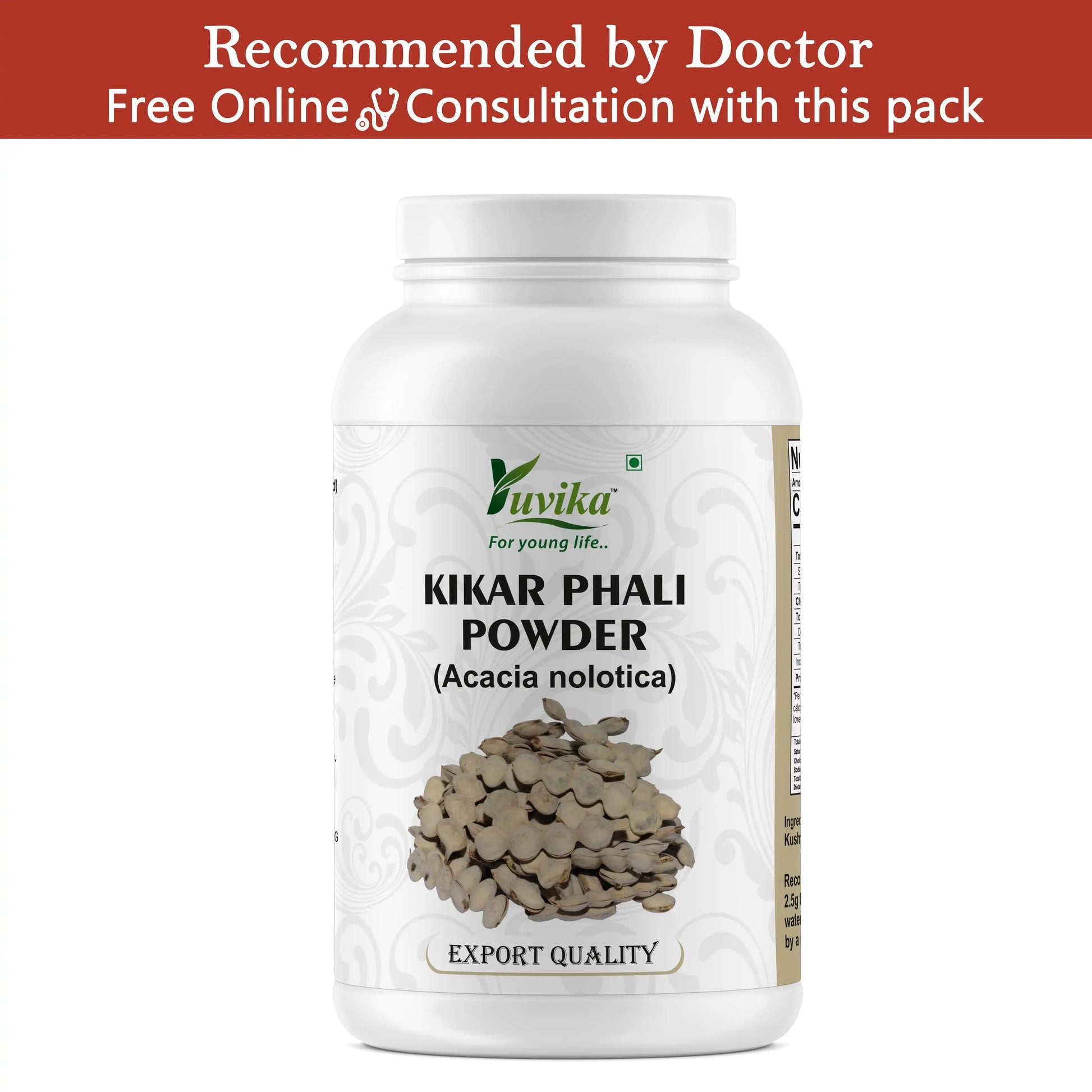 Kikar Phali Powder Pet Jar
