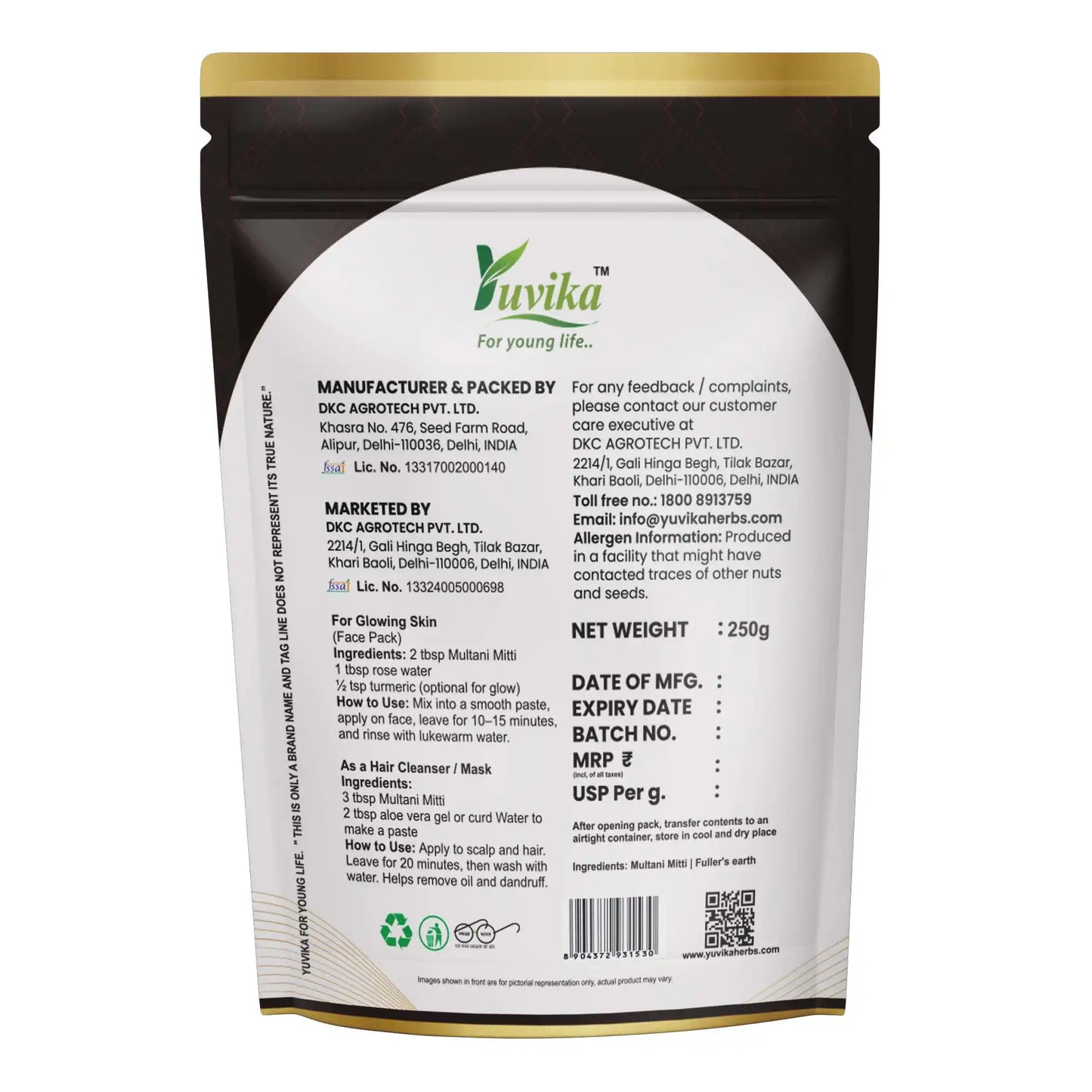 Multani Mitti Benefits