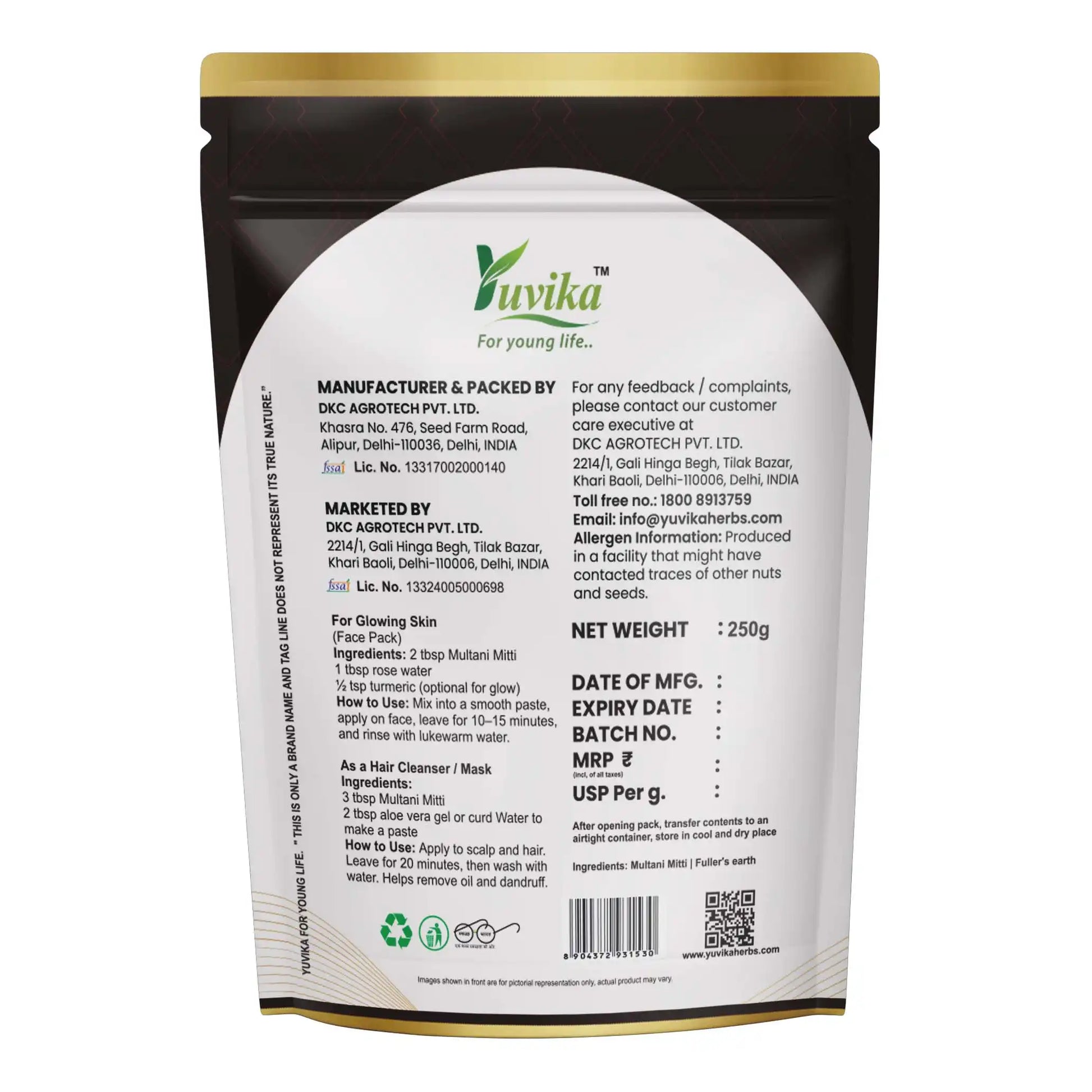 Multani Mitti Benefits