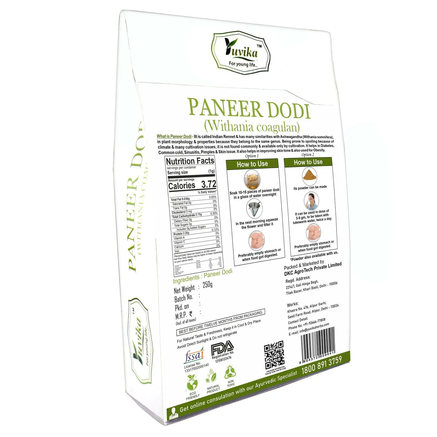Paneer Dodi Benefits