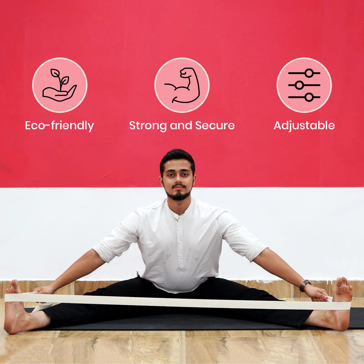 Yoga Belt (Cotton Webbing)